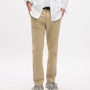 Gap straight cotton khakis.